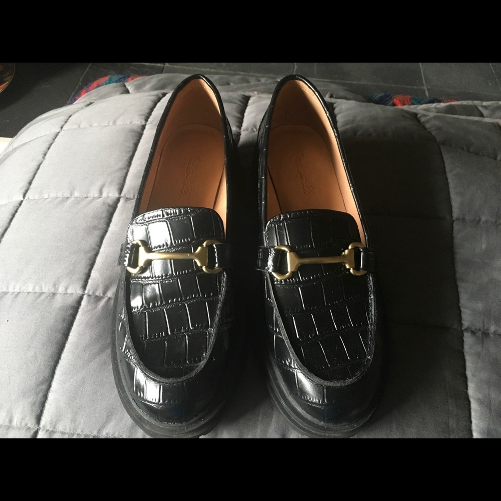 Madewell Chunky loafer 7.5 in black